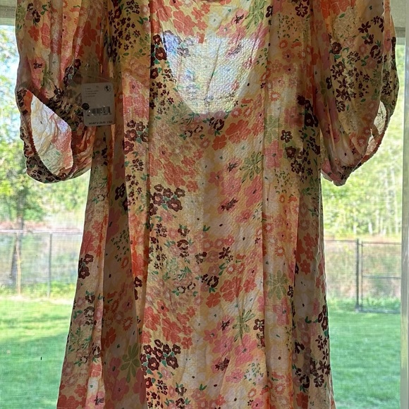 Free People button down dress size L - Picture 2 of 7